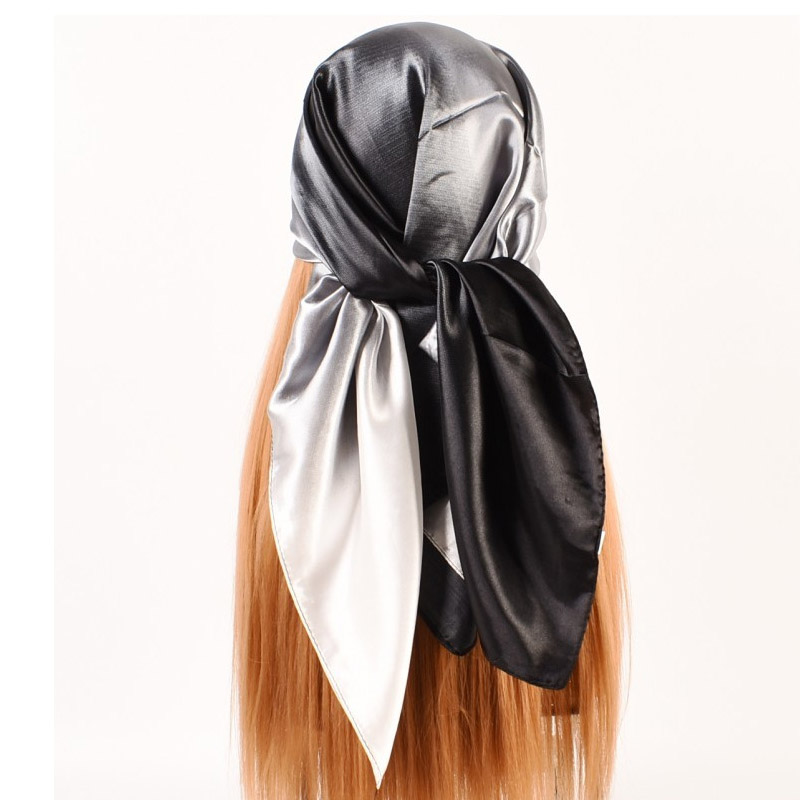 Head Wrap Turban - Silk Head Scarf Women Luxury Fashion