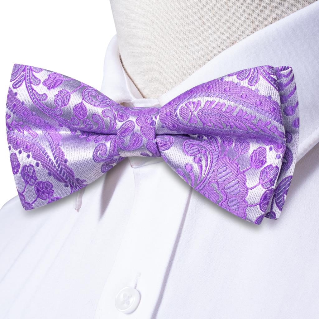 Purple Lilac Lavender Pansy Vi - Bow Tie Pre Tied review and price