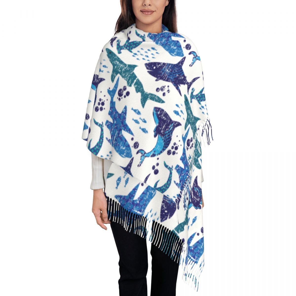 Shark Underwater World Ocean S - Pashmina Wrap Large review and price
