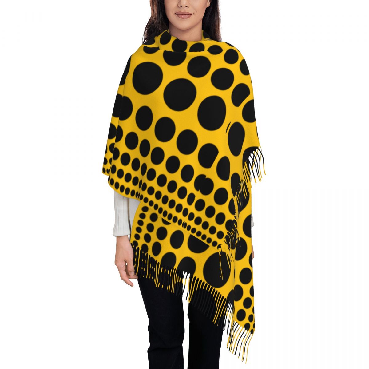 Infinity Polka Dots Scarf for  - Infinity Scarf Knit review and price