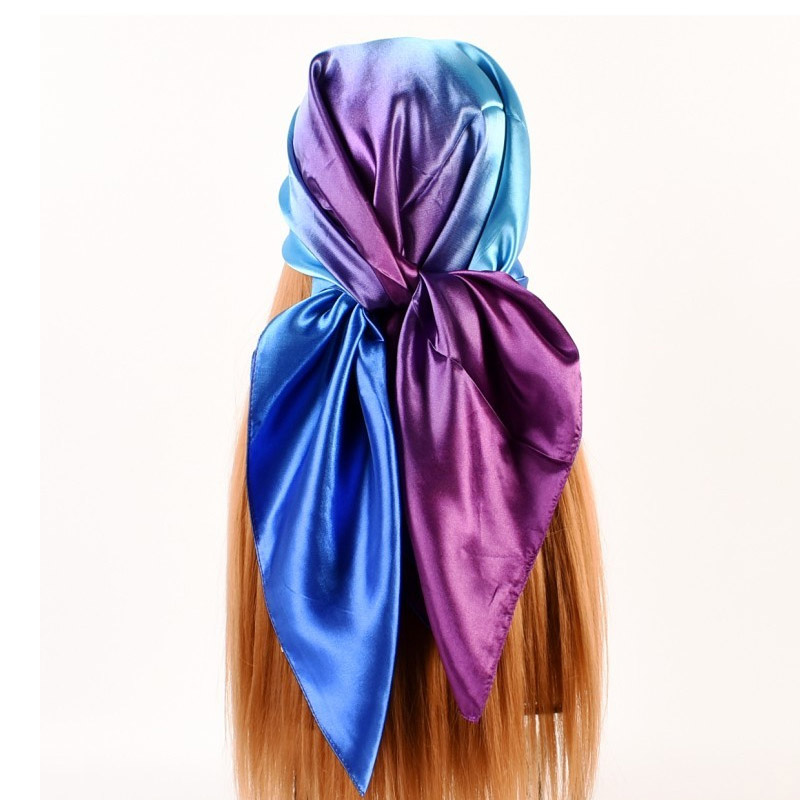 Silk Head Scarf Women Luxury F - Head Wrap Turban review and price