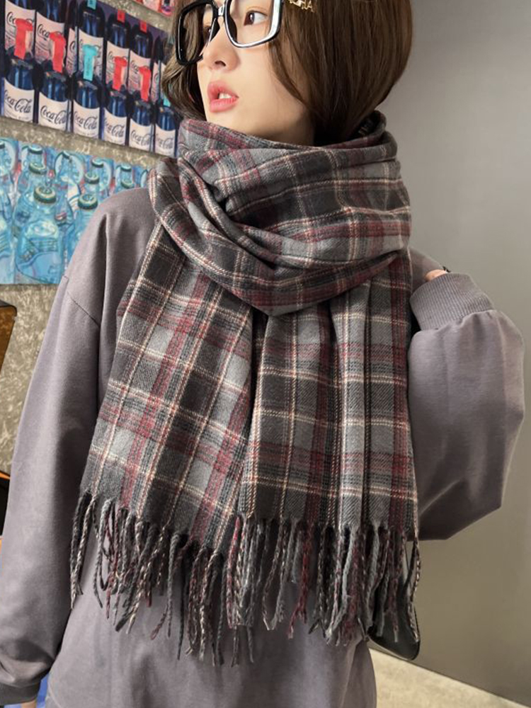 New Imitation Cashmere Women S - Woven Scarf Blanket review and price