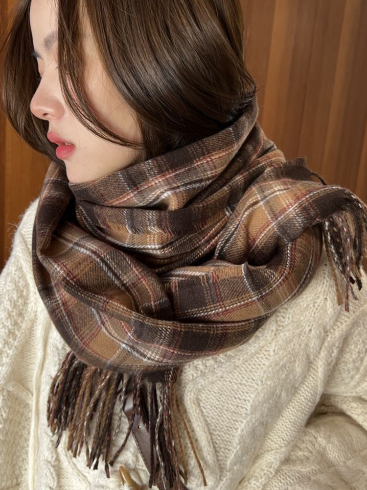 New Imitation Cashmere Women S - Woven Scarf Blanket review and price
