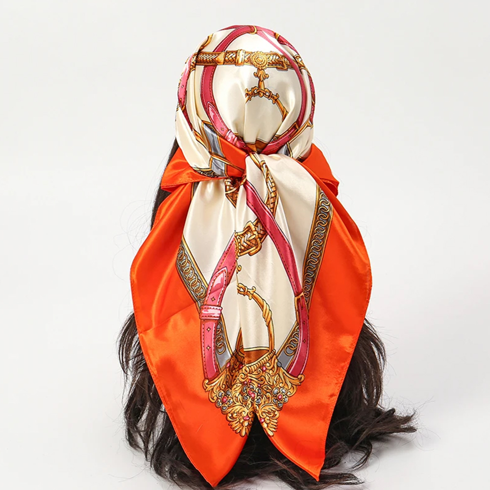 Fashion Scarves 90*90cm Women  - Scarf Silk Square review and price
