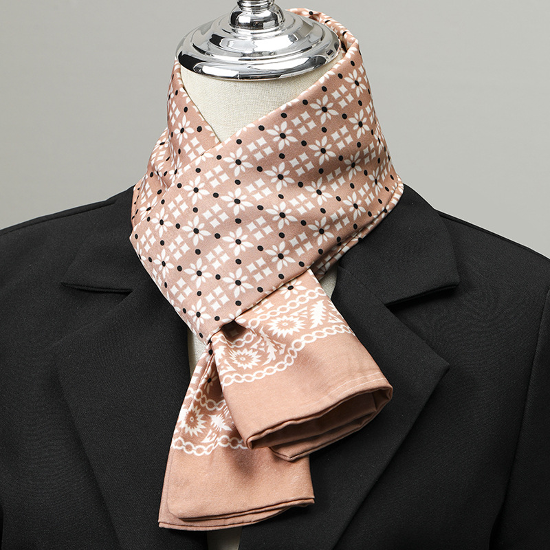 Men's Scarf Imitation Silk Nec - Scarf Silk Square review and price