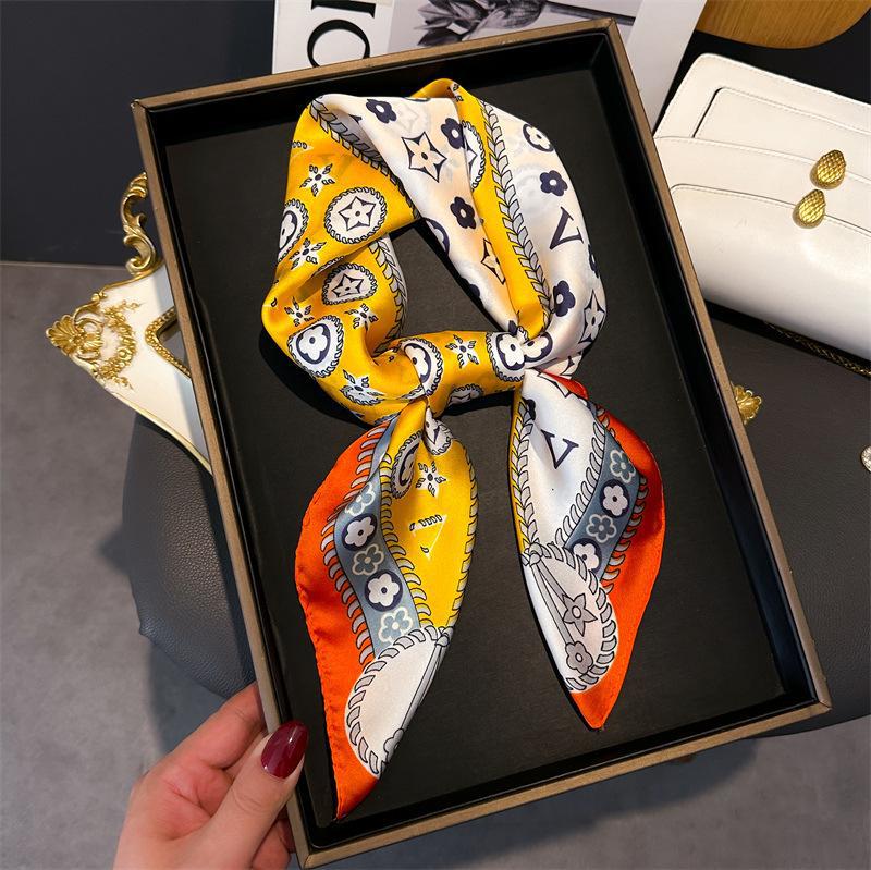 70cm Square Scarf  for Women R - Ascot Neck Scarf review and price