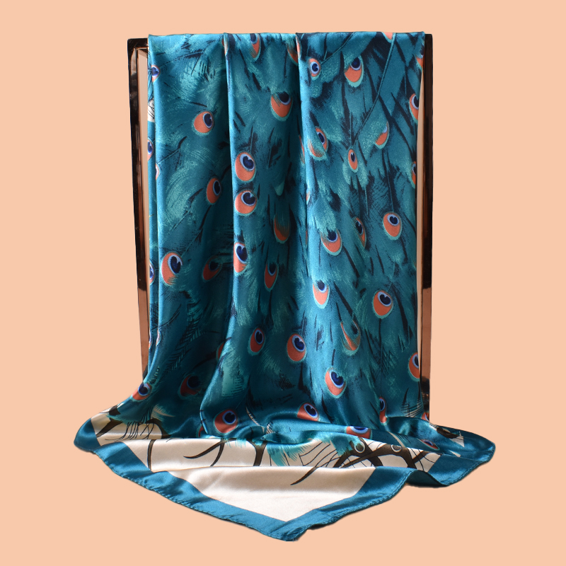 1PC Ladies Large Square Scarf  - Scarf Silk Square review and price