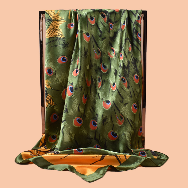 1PC Ladies Large Square Scarf  - Scarf Silk Square review and price