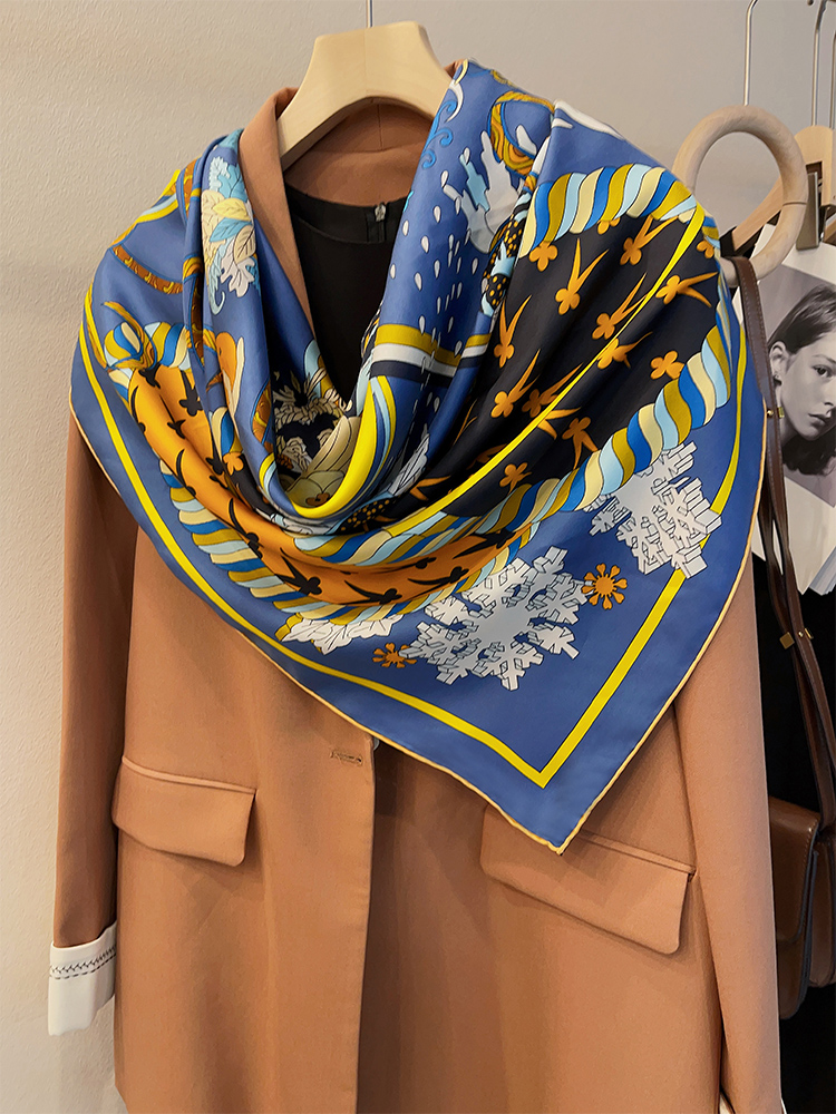 135CM 135CM Mulberry Silk Larg - Scarf Silk Square review and price